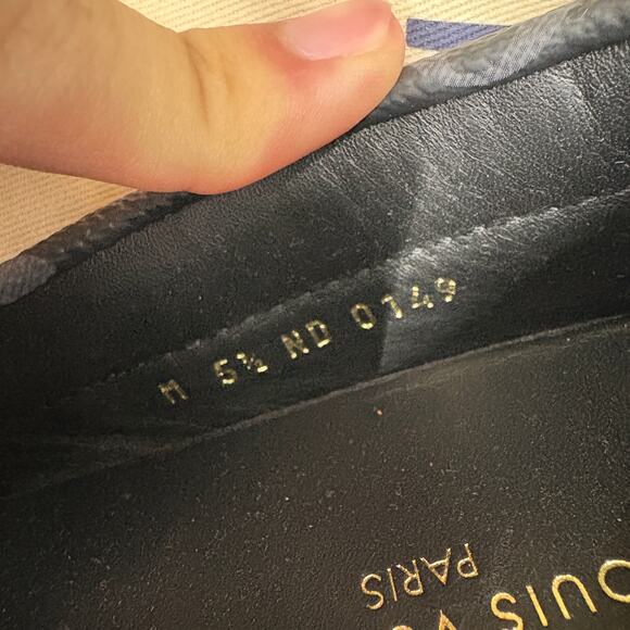 louis Vuitton Arizona Moccasin Eclipse size UK5.5/6.5 US SOLD OUT casual - Picture 9 of 11